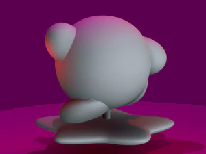 kirby 3D Print Model