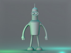 bender Modelo de impresión 3D