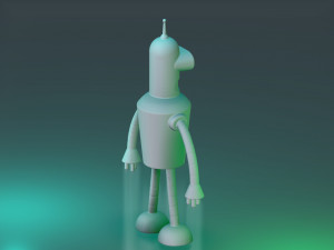 bender 3D 프린트 모델