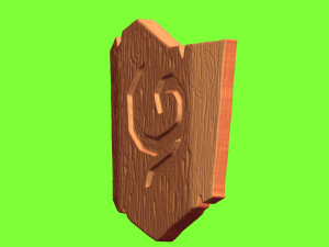 deku shield 3D Print Model