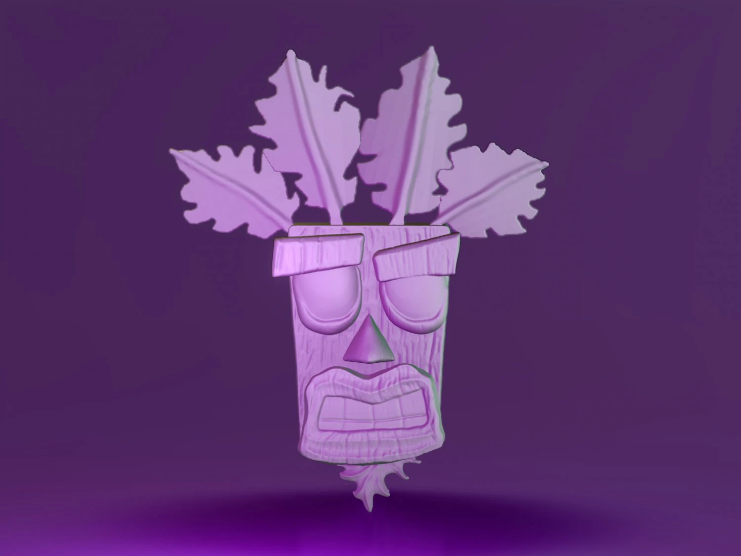 aku-aku 3D Print Model .c4d .max .obj .3ds .fbx .stl .blend 
