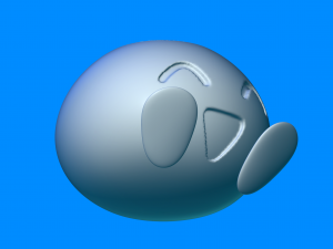 oddish bowl 3D 프린트 모델