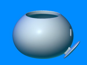 oddish bowl 3D 프린트 모델