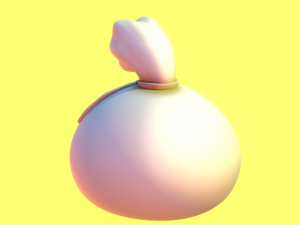 bolsa de bayas animal crossing Model do druku 3D