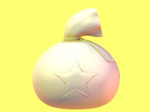 bolsa de bayas animal crossing Model do druku 3D