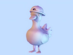 dancing duck 3D Print Model