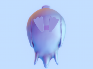dancing duck Model Cetak 3D