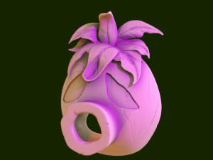 deku mask 3D प्रिंट मॉडल