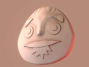 goron mask Modèles 3D en vedette