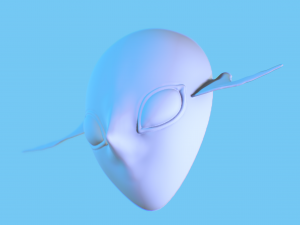 zora mask 3D-Druckmodell