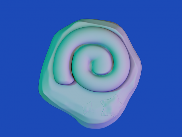 fossil animal crossing Model do druku 3D .c4d .max .obj .3ds .fbx .stl .blend 