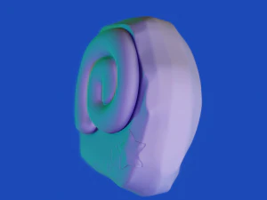 fossil animal crossing 3D Print Model