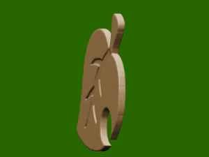 leaf animal crossing 3D Print Model