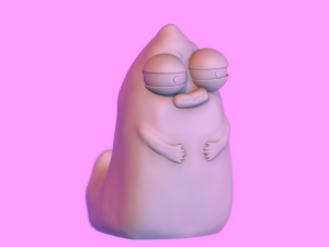 the pupa 3D Print Model