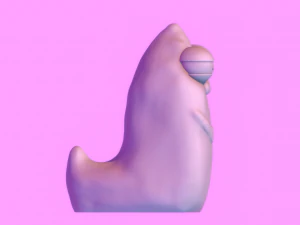 the pupa 3D Print Model