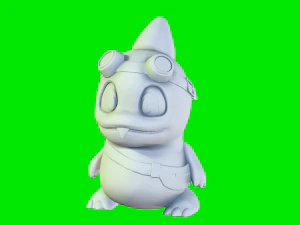 bobble de quebra-cabeça Modelo de Impressão 3D