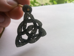 pendant triquetra voronoi 3Dプリントモデル