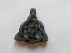 pendant triquetra voronoi 3Dプリントモデル