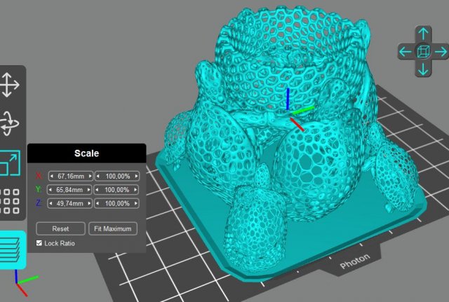 low pen holder - dancing turtles 3D-Druckmodell .c4d .max .obj .3ds .fbx .stl .blend 