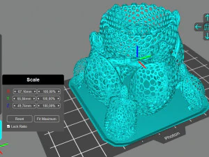 low pen holder - dancing turtles 3D Print Model