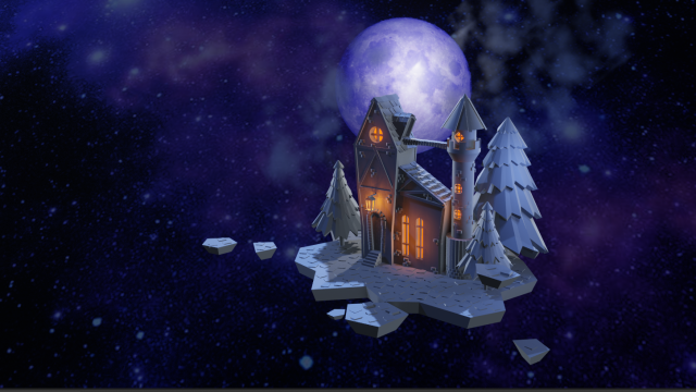 fabulous house 3D-Modell .c4d .max .obj .3ds .fbx .stl .blend 
