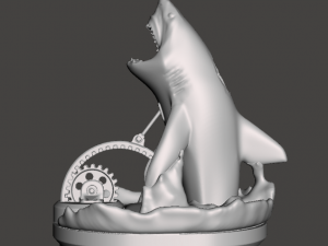 shark gears 3D Print Model