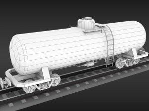 ussr narrow gauge cargo wagons set Modelo 3D