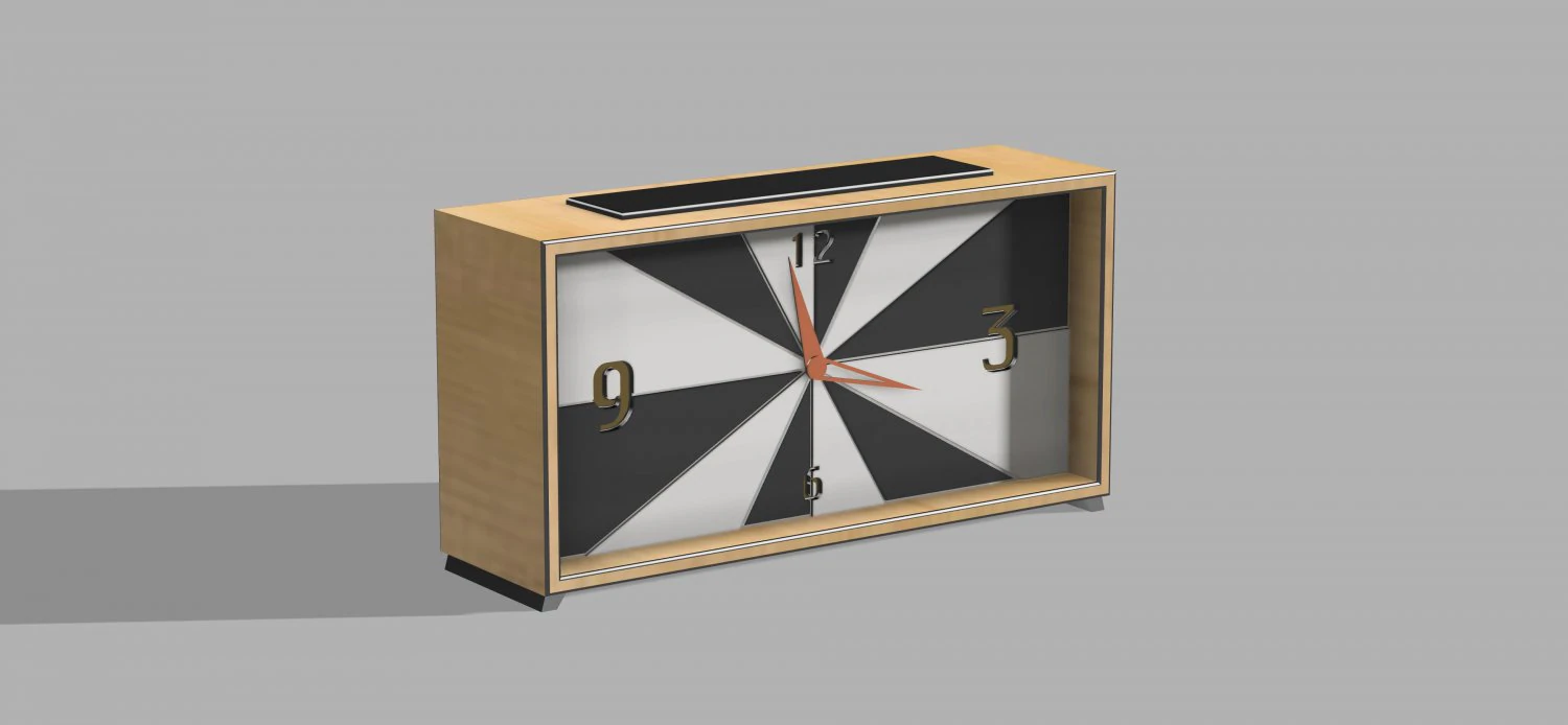 alarm clock 3D Model .c4d .max .obj .3ds .fbx .stl .blend 