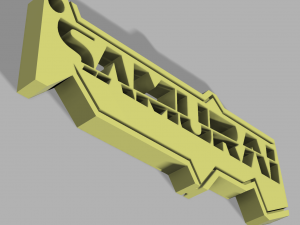cyberpunk 2077 keychain Model do druku 3D