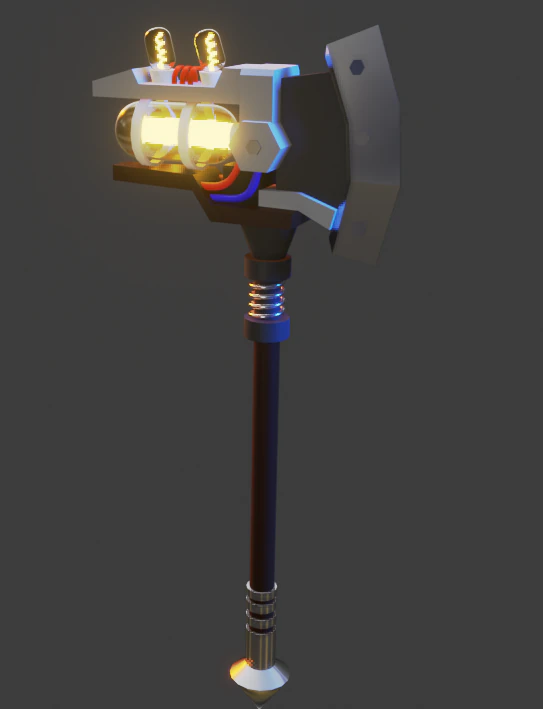 axe 3D Model .c4d .max .obj .3ds .fbx .stl .blend 