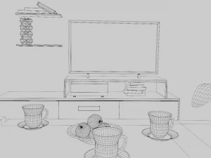 waiting room 3D Model