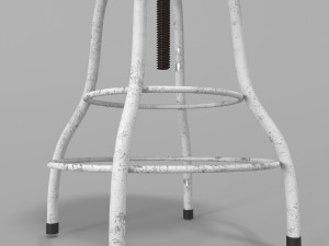 Vintage screw chair 3D Model
