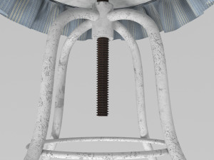 Vintage screw chair 3D Model