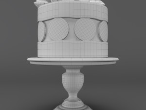 Lemon cake Modelo 3D