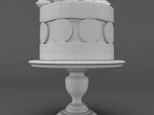 Bolo De Lim&atilde;o Modelo 3D