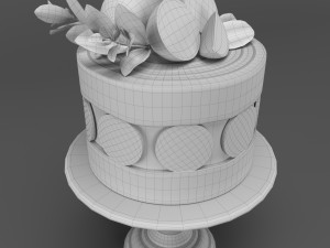 Lemon cake Modelo 3D