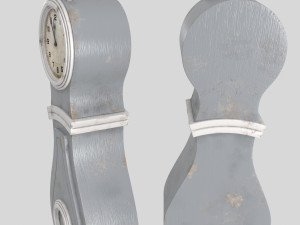 Antique grandfather clock 3D 模型