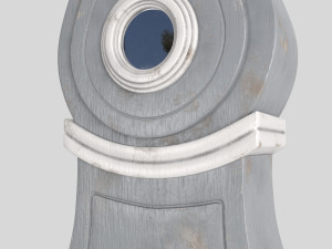 Antique grandfather clock 3D 模型
