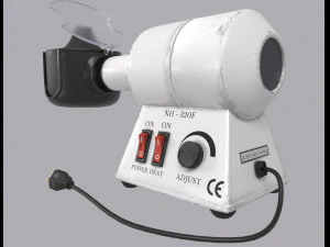 Pemanas Bingkai Instrumen Optik Model 3D