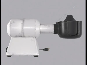 Chauffage de cadre d'instrument optique Modèle 3D