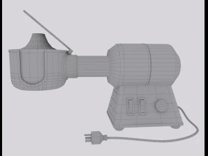 Chauffage de cadre d'instrument optique Modèle 3D
