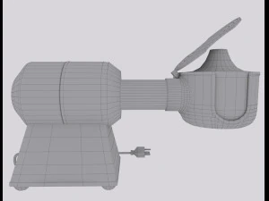 Chauffage de cadre d'instrument optique Modèle 3D