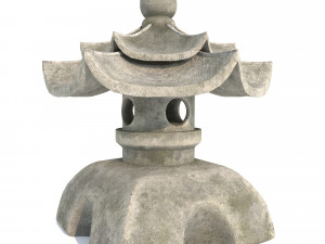 Pagoda Lantern 3D Model