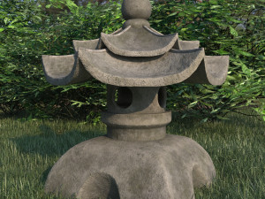 Pagoda Lantern 3D 모델