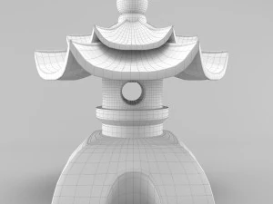 Pagoda Lantern 3D Model