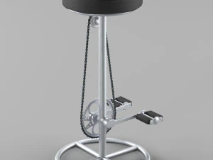 Bar stools 3D Model