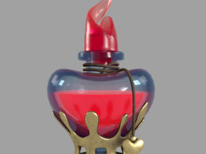 Pozione d'amore Modello 3D