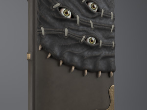 Leather book 3D Model