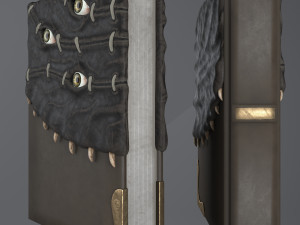 Leather book 3D Model