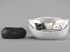 Garden chair 3D Model